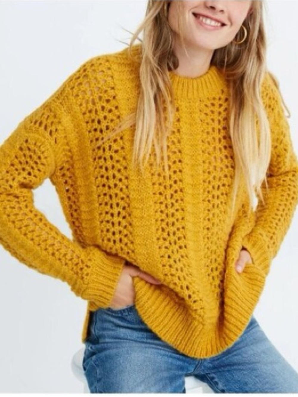 MADEWELL | Wool Alpaca Blend Pullover Sweater